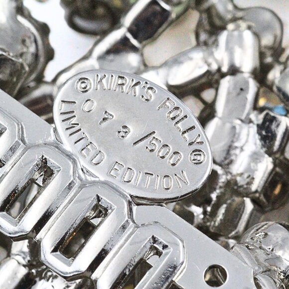 Kirks Folly Limited Edition 015/500 AB Crystals Millenium Christmas Tree Brooch - Picture 13 of 14